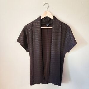 Rafaella Brown Leathery Drape